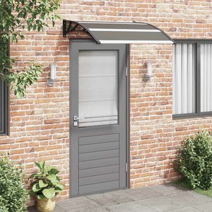 vidaXL - Deurluifel - 120x100 - cm - PC - zwart