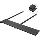 Vidaxl - wpc Massive Terrassendielen mit Zubehör 20 m² 4 m Schwarz