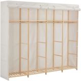 VidaXL-Kledingkast-200x40x170-cm-stof-wit