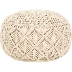 vidaXL-Poef-macramé-handgemaakt-45x30-cm-katoen