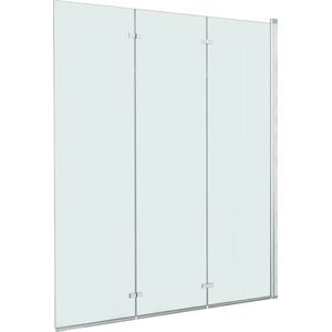 VidaXL-Douchewand-inklapbaar-3-panelen-130x138-cm-ESG