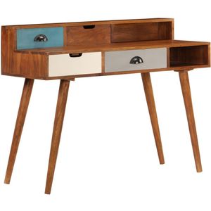 VidaXL Schrijftafel 110x50x90 cm - Massief Acaciahout