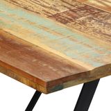 VidaXL Eettafel 180x90x76 cm - Massief Gerecycled Hout