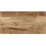 VidaXL Eettafel 120x60x76 cm Massief Mangohout