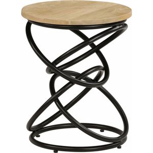 Bijzettafel - Hout - Mangohout - Antieke Stijl
