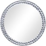 vidaXL Wandspiegel 60 cm Hartglas