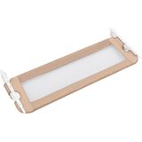vidaXL Kleinkind-Bettschutzgitter Taupe 120x42 cm Polyester