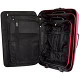 vidaXL Reisbagage set rood 5-delig