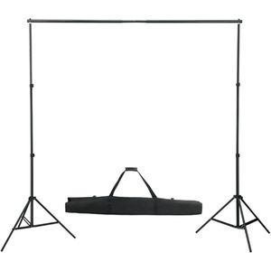 vidaXL Fotohintergrund portables Teleskop-Hintergrundsystem