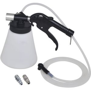 Haba - Draagbare Vacuümpomp - Remontluchter - 1 L - Inclusief Slang en Aansluitingen