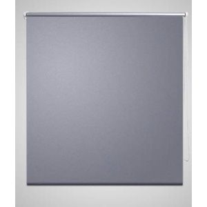 vidaXL Verdunkelungsrollo Verdunklungsrollo 120 x 175 cm grau