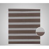 Doppelrollo 80 x 175 cm coffee vidaXL307304