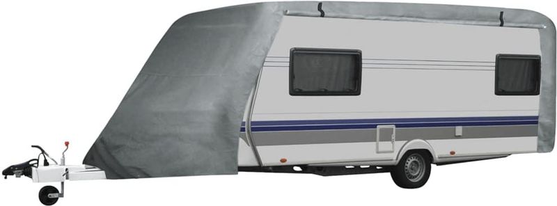 VidaXL Caravanhoes S Grijs