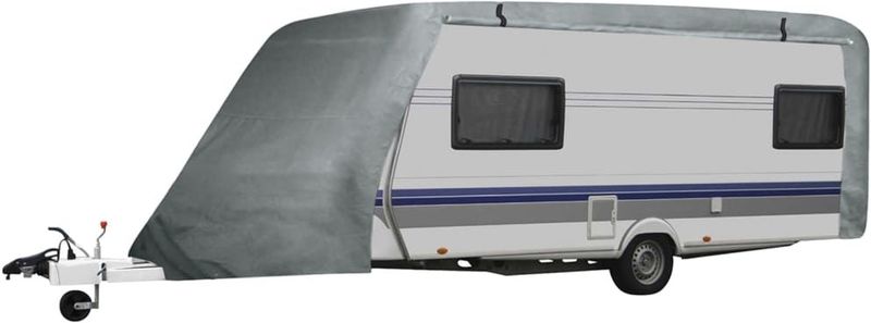 VidaXL Caravanhoes M Grijs