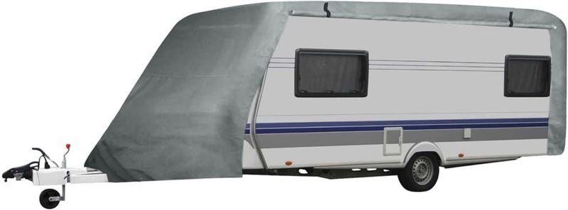 vidaXL Caravanhoes L grijs