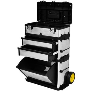 vidaXL Werkzeugtrolley 3-teilig