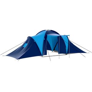 vidaXL-Tent-9-persoons-donkerblauw-en-blauw