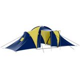 vidaXL-Tent-9-persoons-polyester-blauw-en-geel