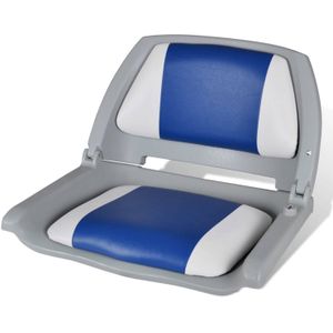 vidaXL-Opklapbare-bootstoel-met-blauw-wit-kussen-41-x-51-x-48-cm