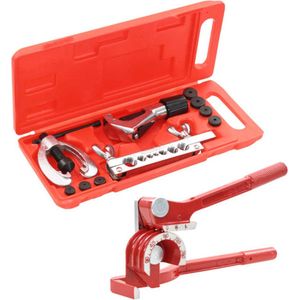 Felsgereedschapset - Rood - Staal - Inclusief Buizenbuiger en Snijder