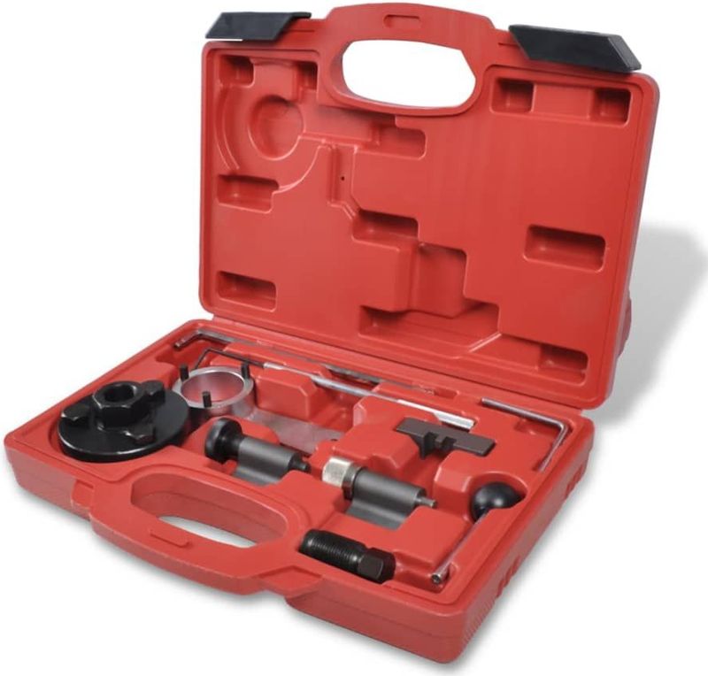 Gereedschapsset - 10 Stuks - Kunststof Koffer - Voor Diverse Audi, Skoda, Seat, VW Modellen