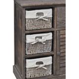 vidaXL-Kast-met-links-3-weefmanden-hout-bruin