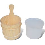 vidaXL 5-delige Sauna-accessoireset