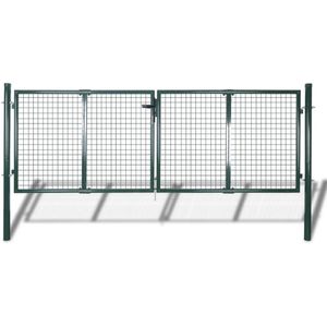 vidaXL - Poort - 289x75/306x125 - cm