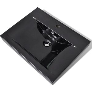 VidaXL-Wastafel-met-kraangat-rechthoekig-60x46-cm-keramiek-zwart