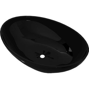 VidaXL-Luxe-wastafel-ovaal-40x33-cm-keramiek-zwart