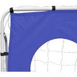 vidaXL-Voetbaldoel-met-richtmuur-240-x-92-x-150-cm