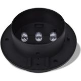 VidaXL Solar Buitenlampset 6 Stuks Zwart 