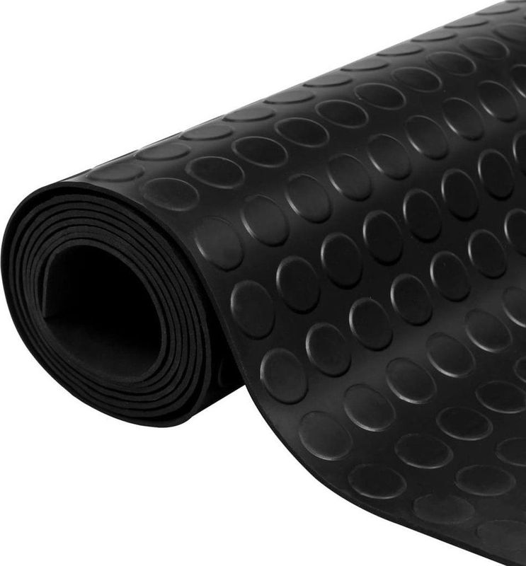vidaXL Gummimatte Anti-Rutsch 5 x 1 m Genoppt