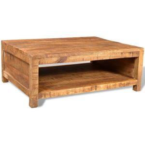 vidaXL Couchtisch Massivholz Mango