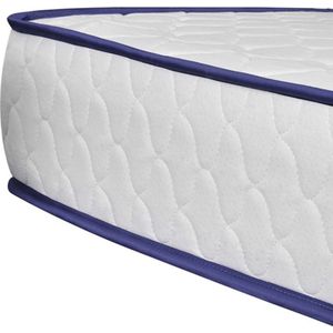 VidaXL Matras 200x180x17 cm Traagschuim