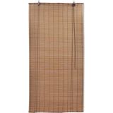 vidaXL - Bamboe Rolgordijn - Bruin - 80x160 cm - Natuurlijke Materiaal