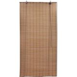 vidaXL - Bamboe Rolgordijn - Bruin - Natuurlijke Materialen