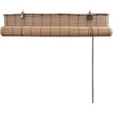 vidaXL - Bamboe Rolgordijn - Bruin - 120x220 cm - Hoogwaardige Bamboe