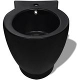 Vidaxl - Keramik-WC & Bidet-Set Schwarz