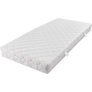 vidaXL Matratze mit waschbarem Bezug 200×140×17 cm