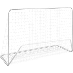 vidaXL-Voetbaldoel-met-net-182x61x122-cm-staal-wit