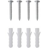 Brievenbus - Roestvrij Staal - Modern Ontwerp - Met Slot en Krantenrol