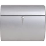 Brievenbus - Roestvrij Staal - Modern Ontwerp - Inclusief 2 Sleutels