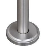 Brievenbusstandaard - Roestvrij Staal - Geschikt voor Twee Brievenbussen