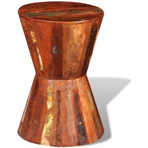 vidaXL Hocker Altholz Massivholz
