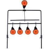 vidaXL Schietschijf spinner met 4+1 targets