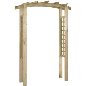 Haba - Rozenboog - Groen Geïmpregneerd Grenenhout - 150 x 60 x 210 cm