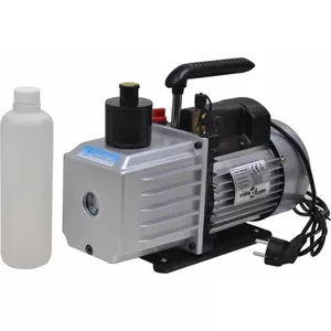Olievrije Vacuümpomp 150W – 2 Zuigers, G1/4 Schroefdraad, Max -90 KPa, 45 L/min, 48 DB, Aluminium, Voor Laboratorium En Industrie