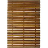 Acacia - Badmat - Hout - Set van 2 - Antislip Achterkant