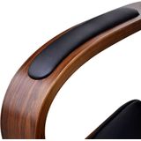 vidaXL-Kantoorstoel-draaibaar-met-hoofdsteun-gebogen-hout-en-kunstleer